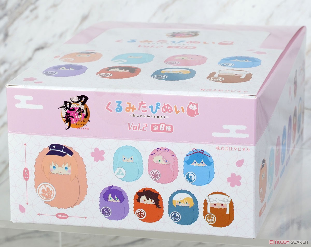Touken Ranbu ONLINE Kurumi Tapinui Vol.2 Plush Blind Box