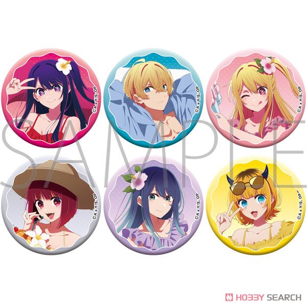 Oshi no Ko Hologram Chara Badge Collection (1 Random)