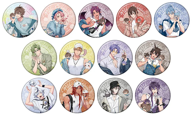 NU: Carnival Holographic Character Badge Collection( 1 Random)