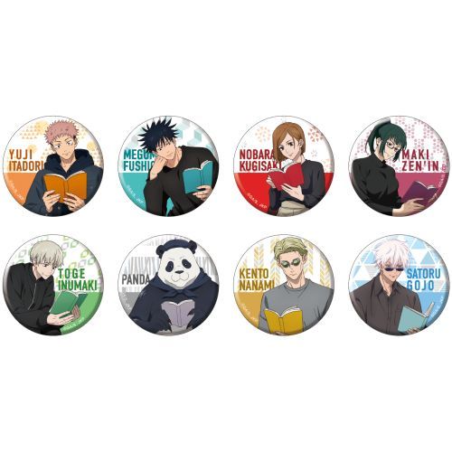 Jujutsu Kaisen 2nd Season Trading Matte Can Badge / Reading