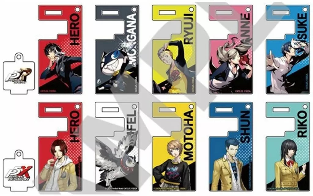 Persona 5 Royal & "Persona 5: The Phantom X Trading Smartphone Stand Key Chain(1 Random)