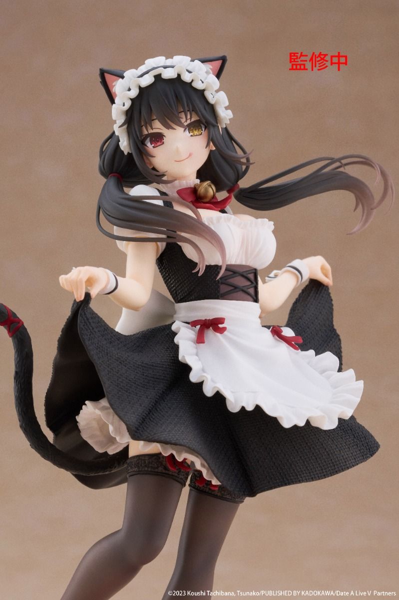 (Pre-Order)Date A Live V - Kurumi Tokisaki Coreful Prize Figure (Cat Ear Maid Ver.)(18CM)