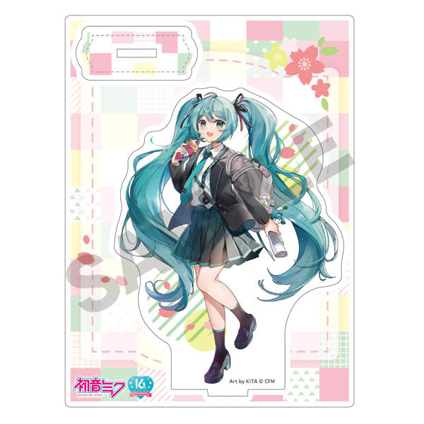 Hatsune Miku Acrylic Stand School Trip Hannari Kyoto