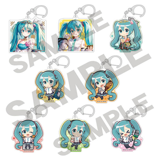 Hatsune Miku Trading Acrylic Keychain Kansai Enjoy 8-piece BOX( 1 Random)