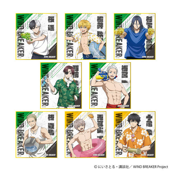 WIND BREAKER Trading Mini Shikishi 8Pack BOX( 1 Random)