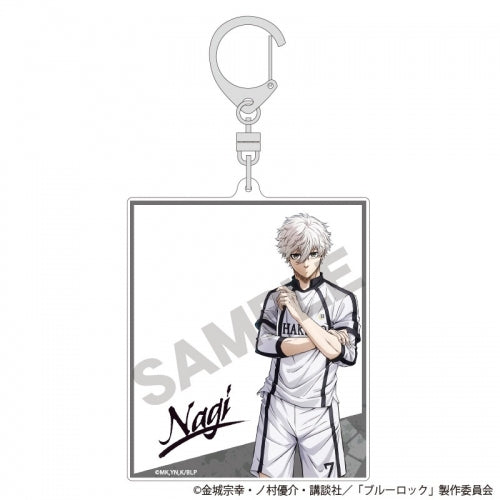 Blue Lock frame acrylic keychain Nagi Seishiro Hakuho High School