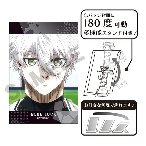 Blue Rock Art Can Badge Nagi Seishiro Uniform