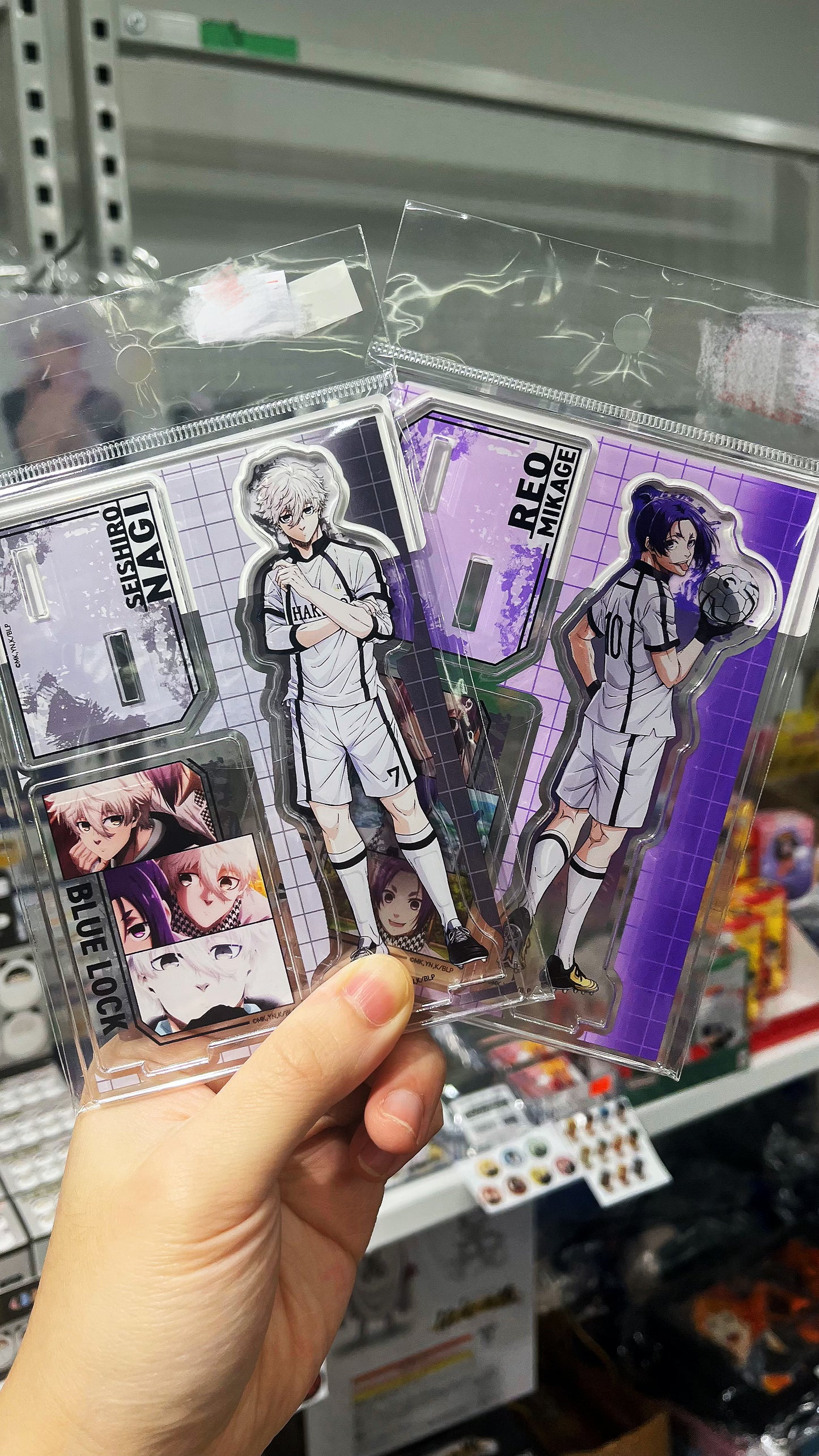 Blue Rock Acrylic Stand Nagi Seishiro Hakuho High School
