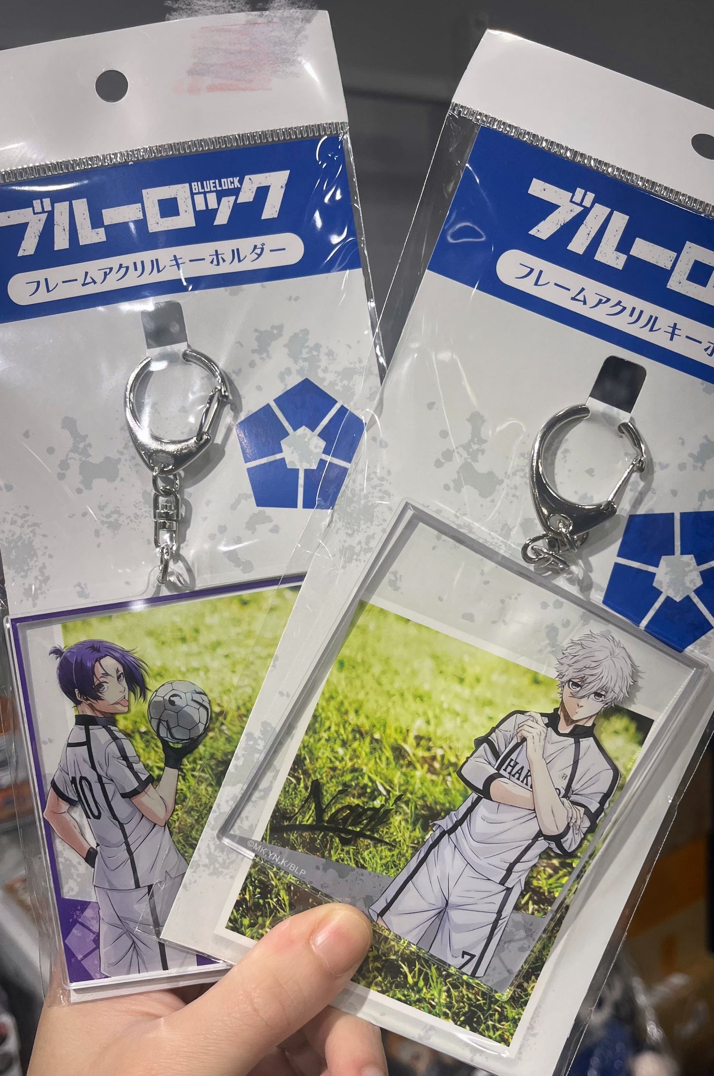 Blue Lock frame acrylic keychain Nagi Seishiro Hakuho High School