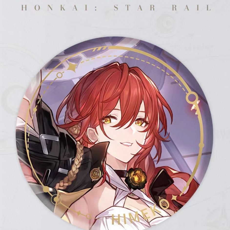 Honkai: Star Rail Himeko Character Badge