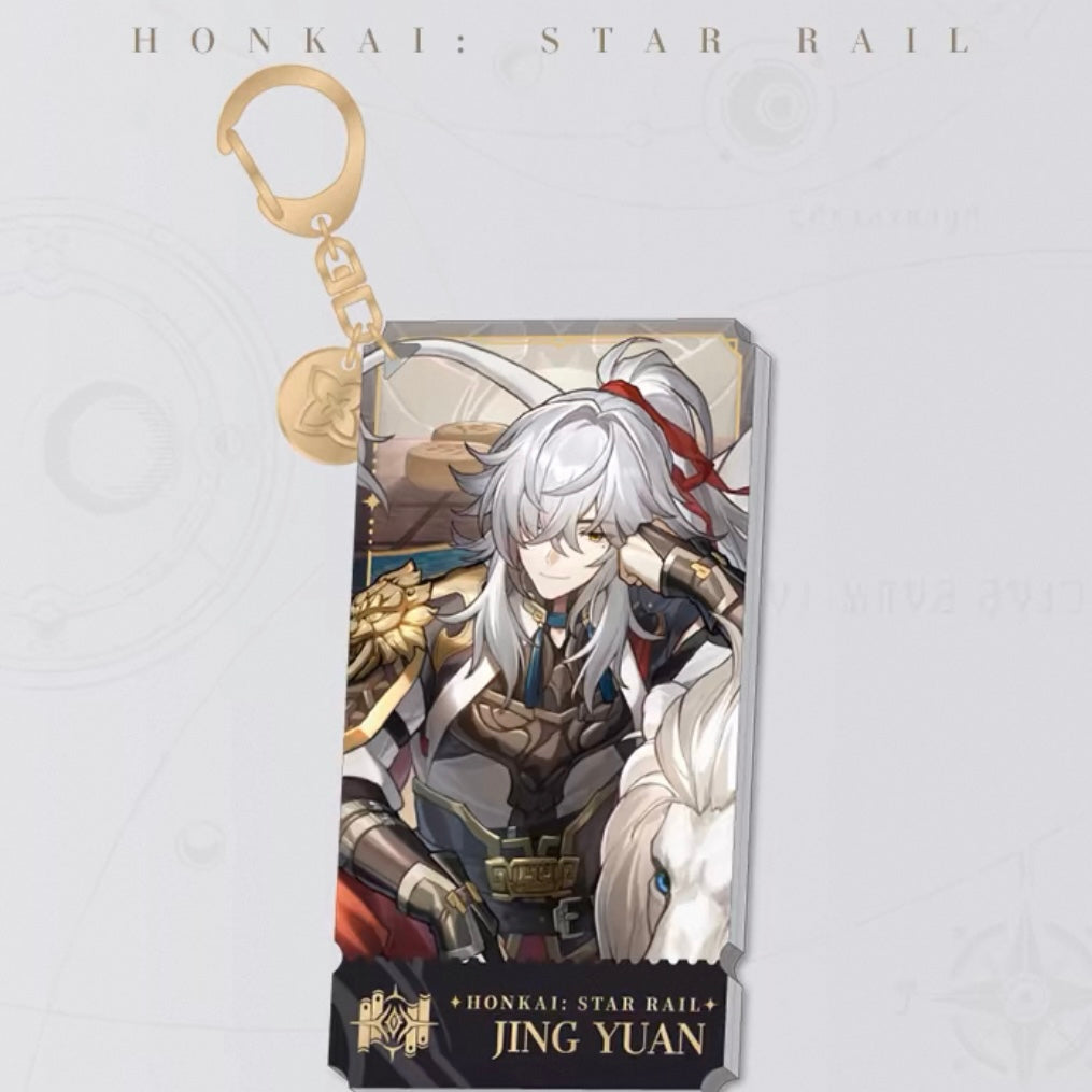 Honkai: Star Rail Jing Yuan Acrylic Keychain