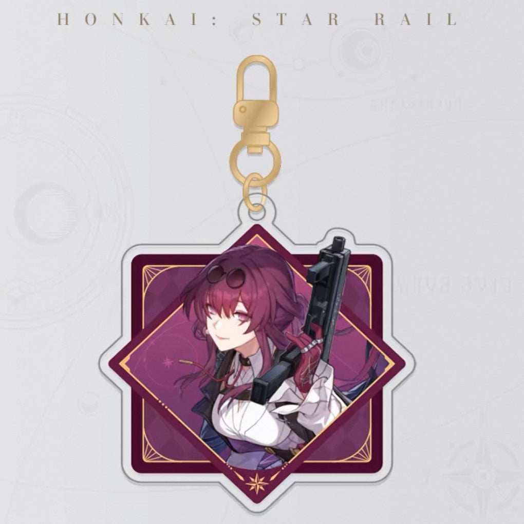 Honkai: Star Rail Kafka Star Traveling Acrylic Keychain