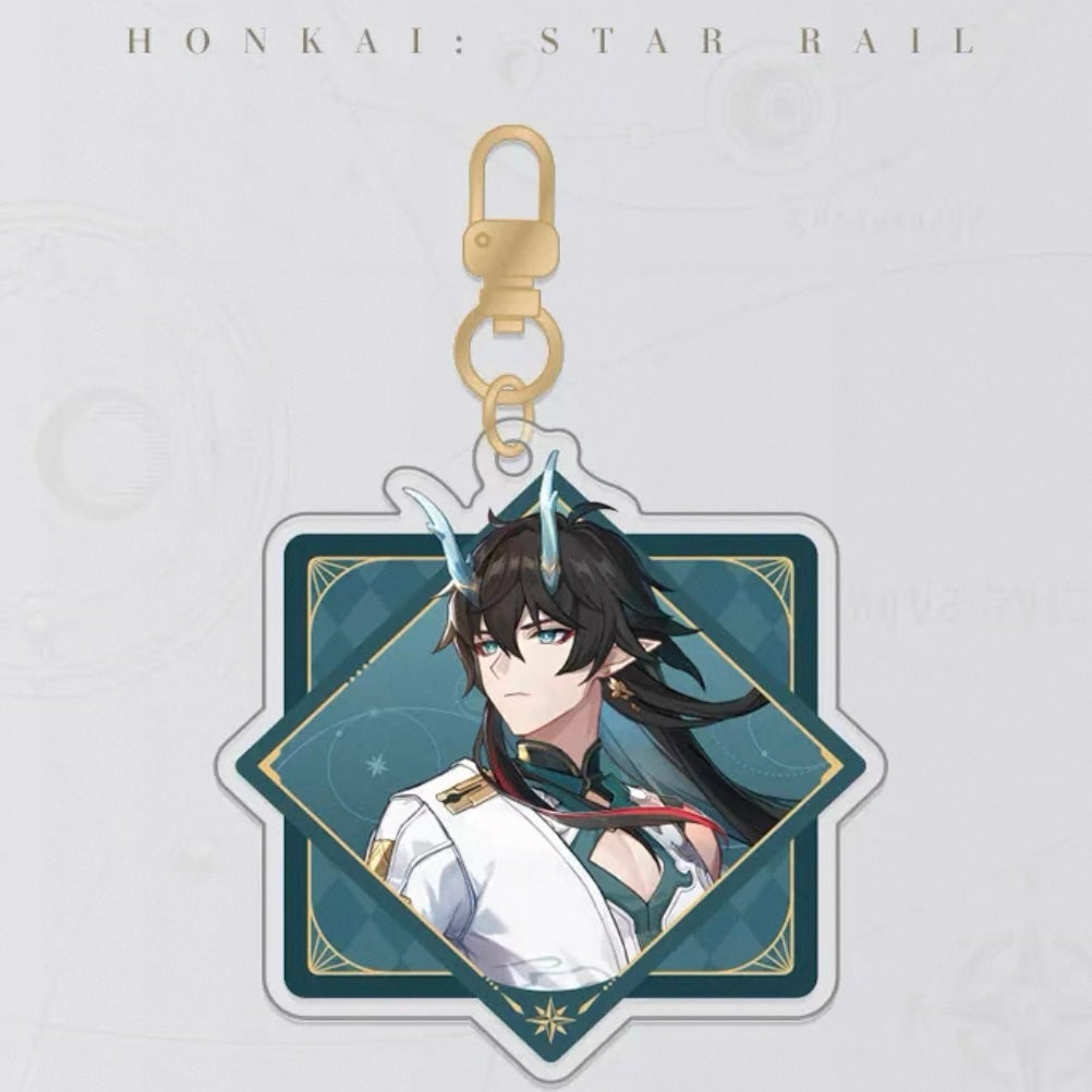 Honkai: Star Rail Dan Heng - Imbibitor Lunae Star Traveling Acrylic Keychain
