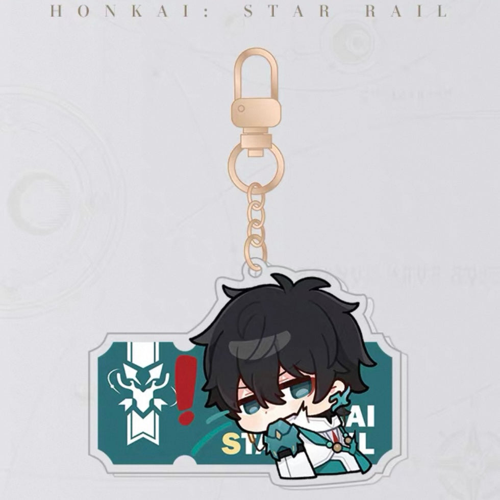 Honkai: Star Rail Dan Heng Cute Version Acrylic Keychain