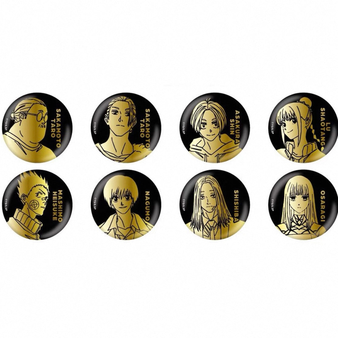 Sakamoto Days Foil Stamping Can Badge (1 Random)