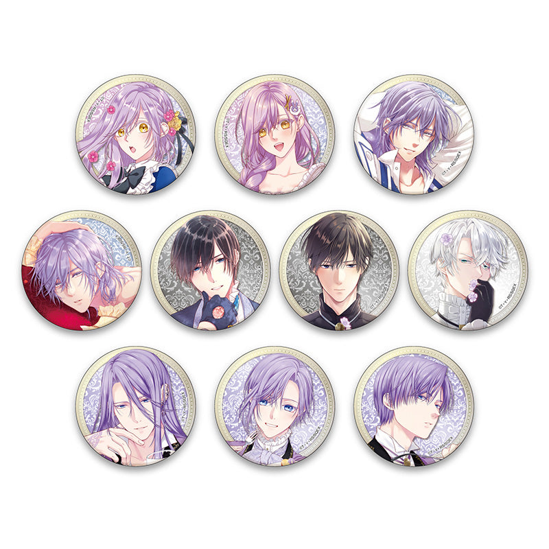The Villainess Has Entered the Doting Route!? (Comic)" Trading Can Badges