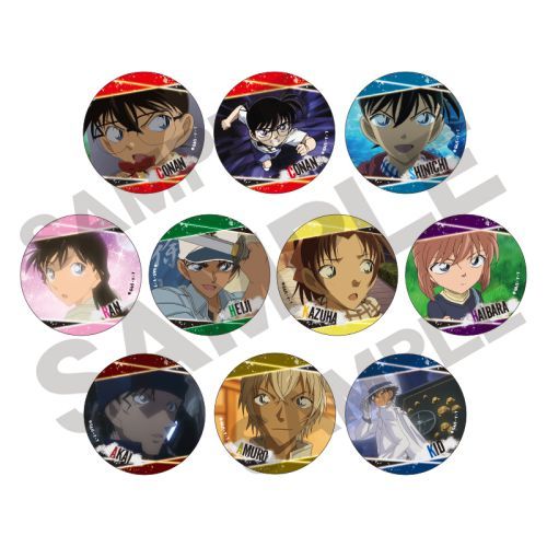 Detective Conan. Trading Can Badge Vol.3 Box