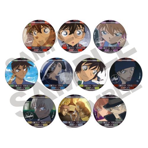 Detective Conan Trading Can Badge Vol.4 Box