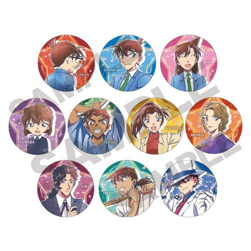 Detective Conan Trading Can Badge Box