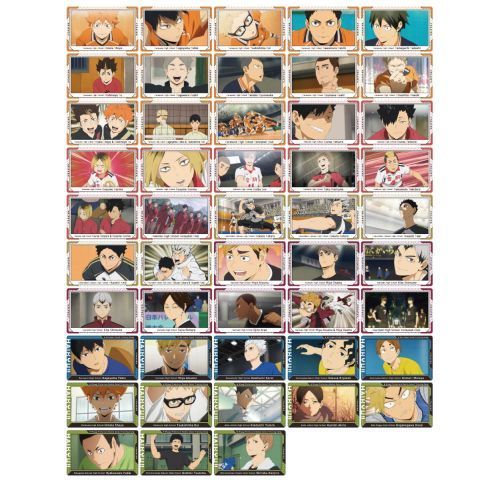 Haikyuu!! Snap Card Box(1 random pack)