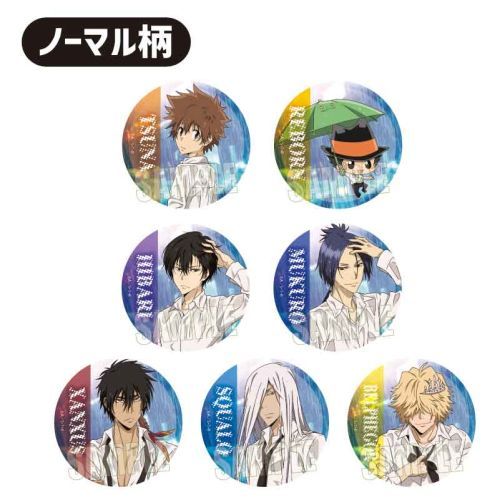 Trading Can Badge Katekyo Hitman Reborn! / Rain Wet Ver.