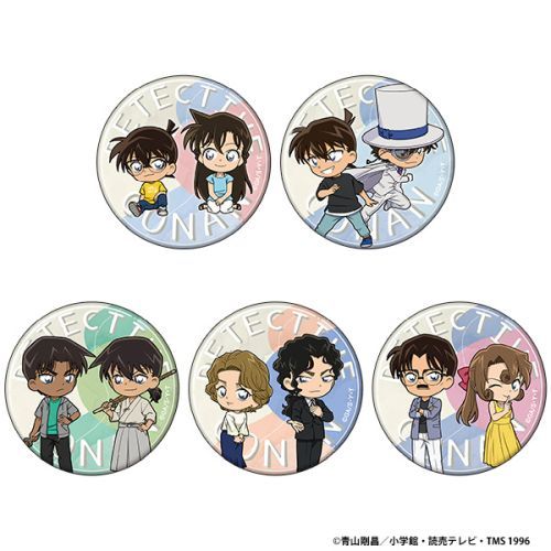 Detective Conan Chara Badge Collection Box