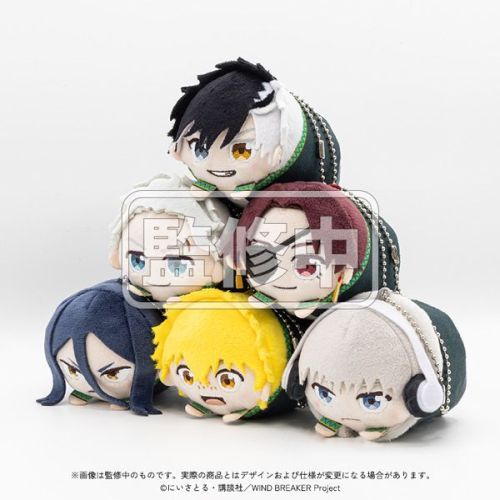 WIND BREAKER Mochikororin Plush Mascot Box( 1 Random)