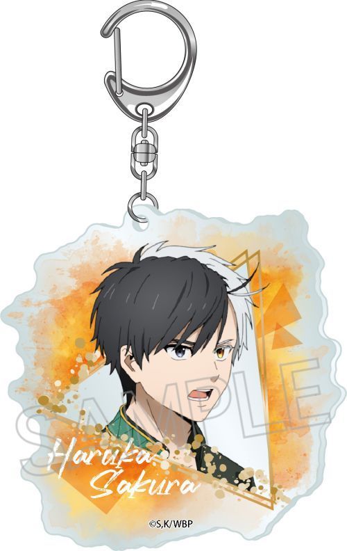 WIND BREAKER Wet Color Series Acrylic Key Chain Haruka Sakura