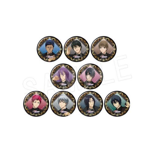 Kuroko's Basketball (JF2025) Trading Foil-style Matte 75mm Can Badge Type B JF2025 Black Suit Ver. (1 Random)