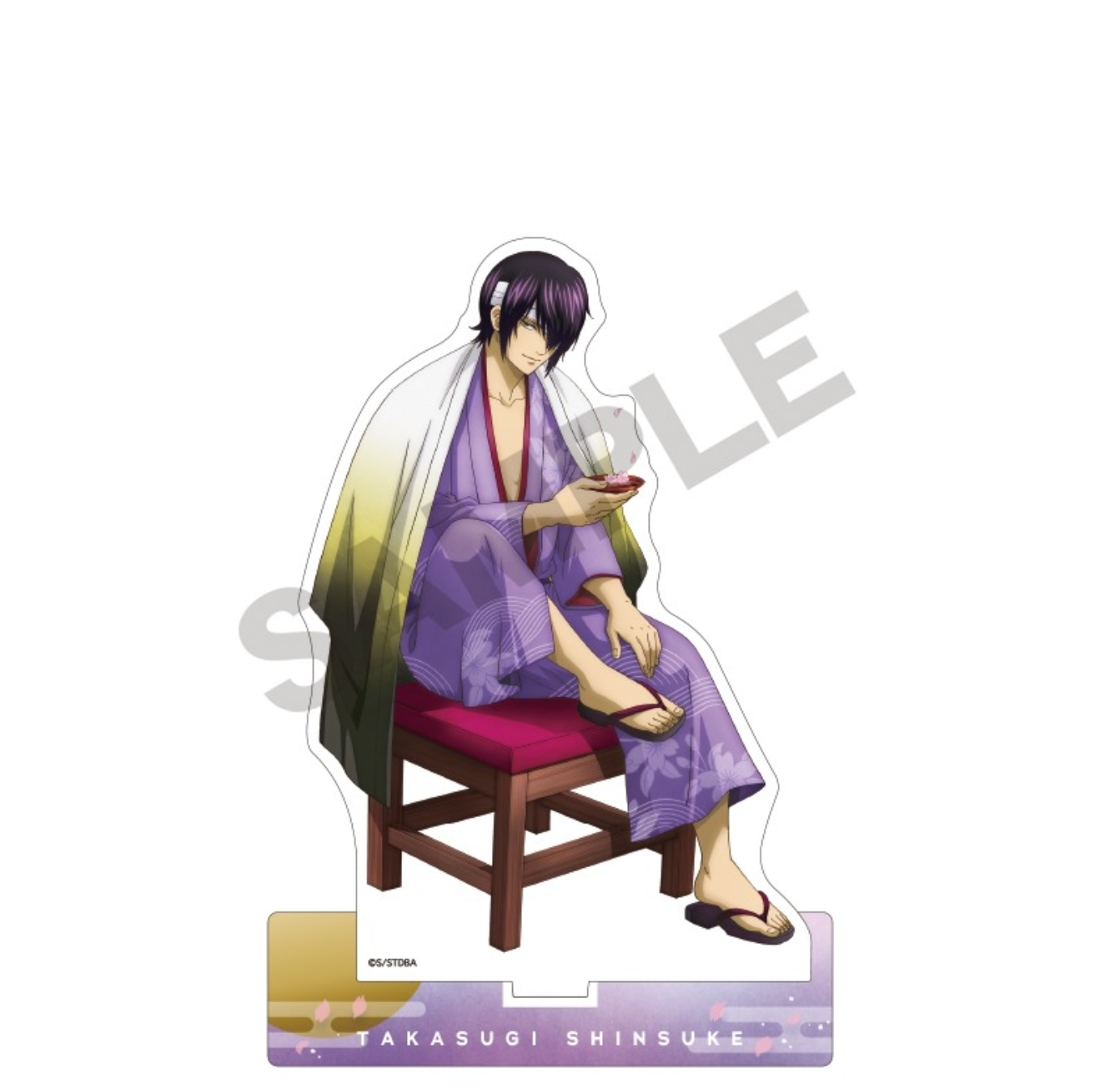Gintama Acrylic Stand Takasugi Shinsuke Cherry Blossom Viewing