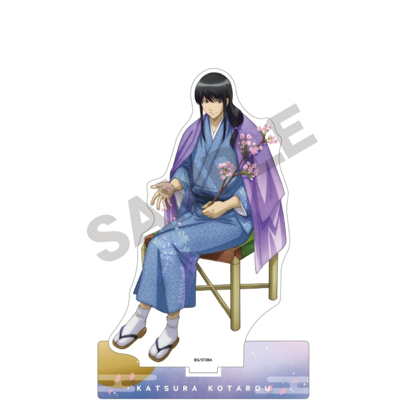 Gintama Acrylic Stand Katsura Kotarou Cherry Blossom Viewing