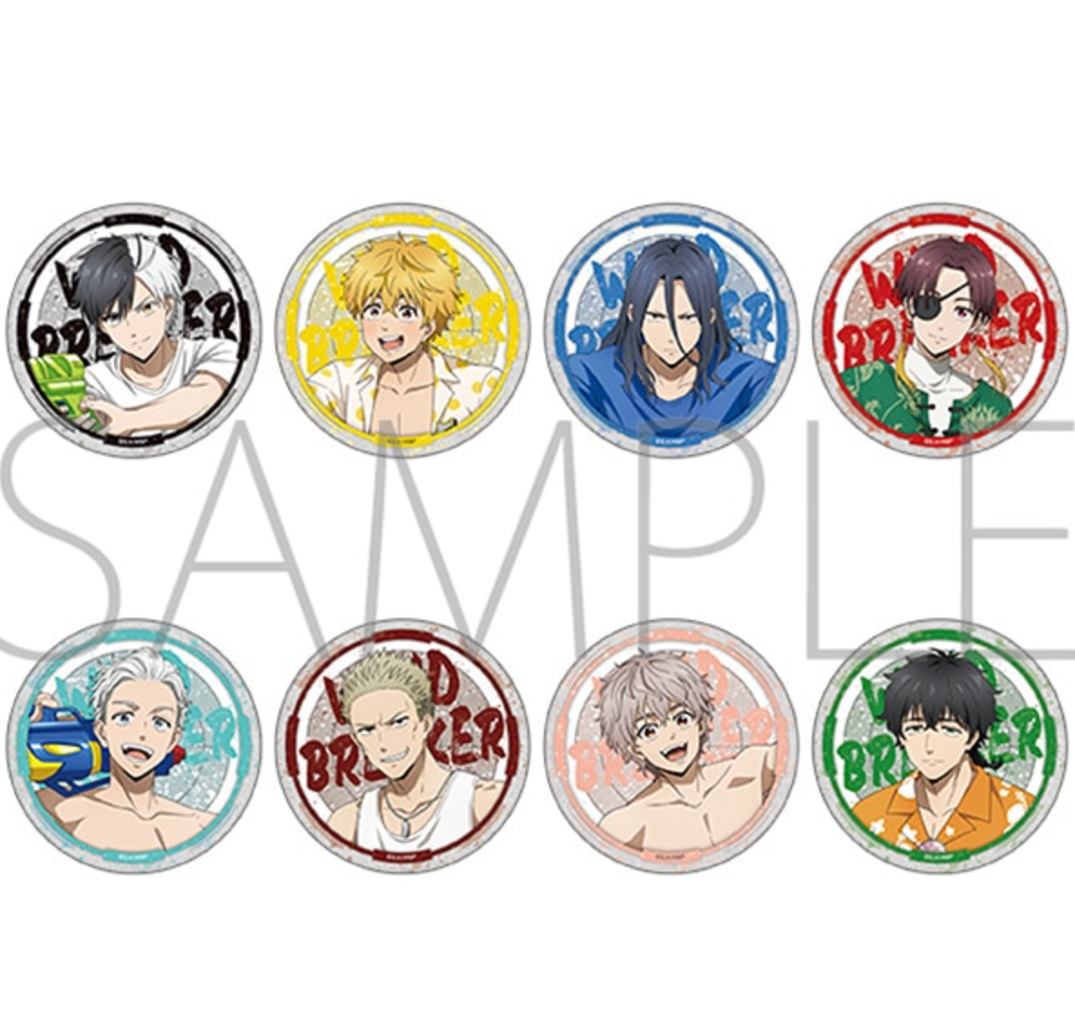 Wind Breaker Peta collection Circles Card (1 Random)