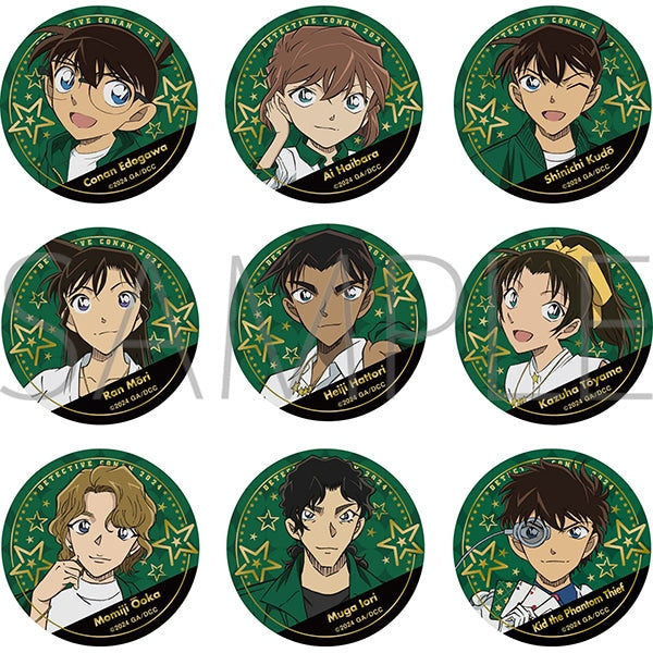 Detective Conan the Movie: The Million Dollar Five-Point Star Character Badge Collection