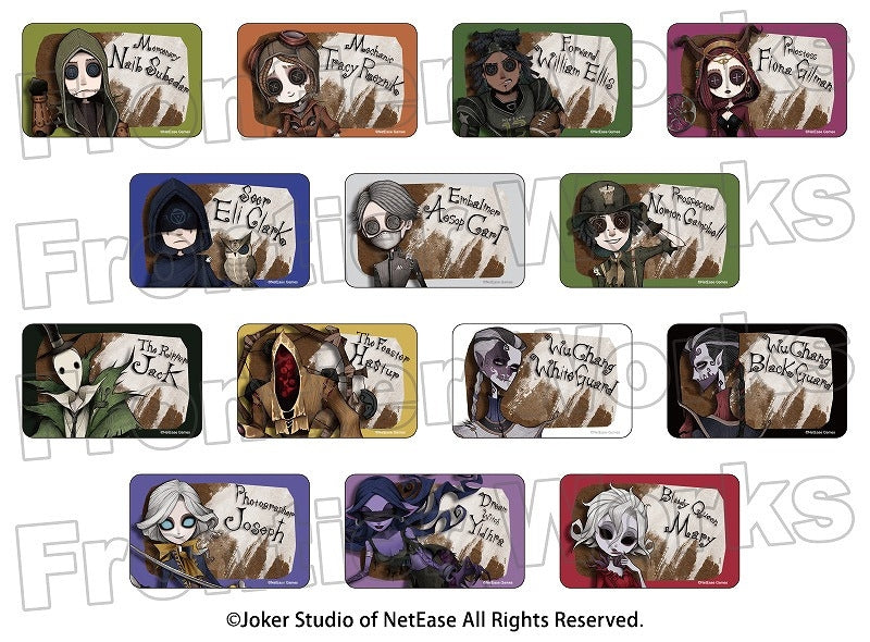 Identity V Revival General Election Dark×POP Trading Badge Vol.1 (1 Random)