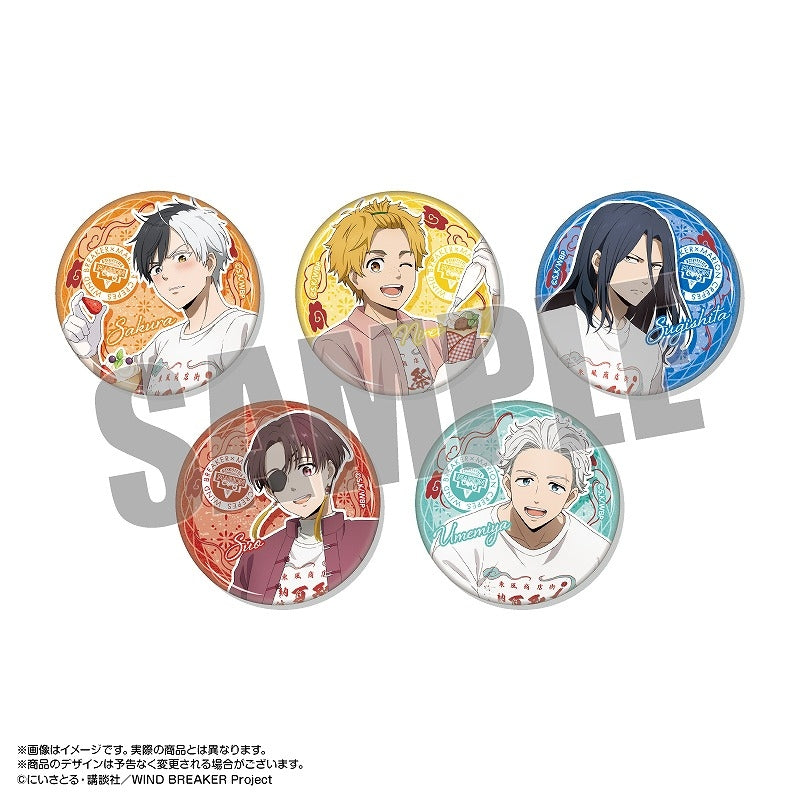 WIND BREAKER x Marion Crepe Original Trading Badges