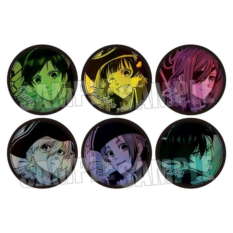 Blue Rock Trading Hologram Can Badge/Pirates ver.