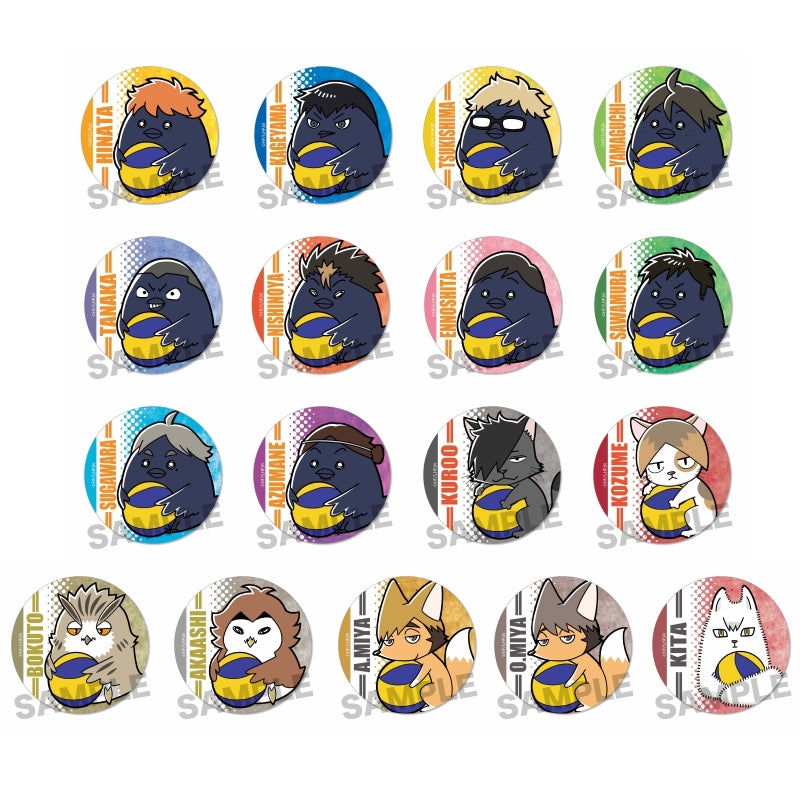 Haikyuu!! TO THE TOP Trading Can Badges/Gyugyutto