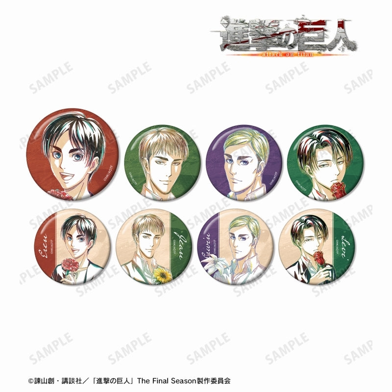 Attack on Titan Ani-art Badge( 1 Random)