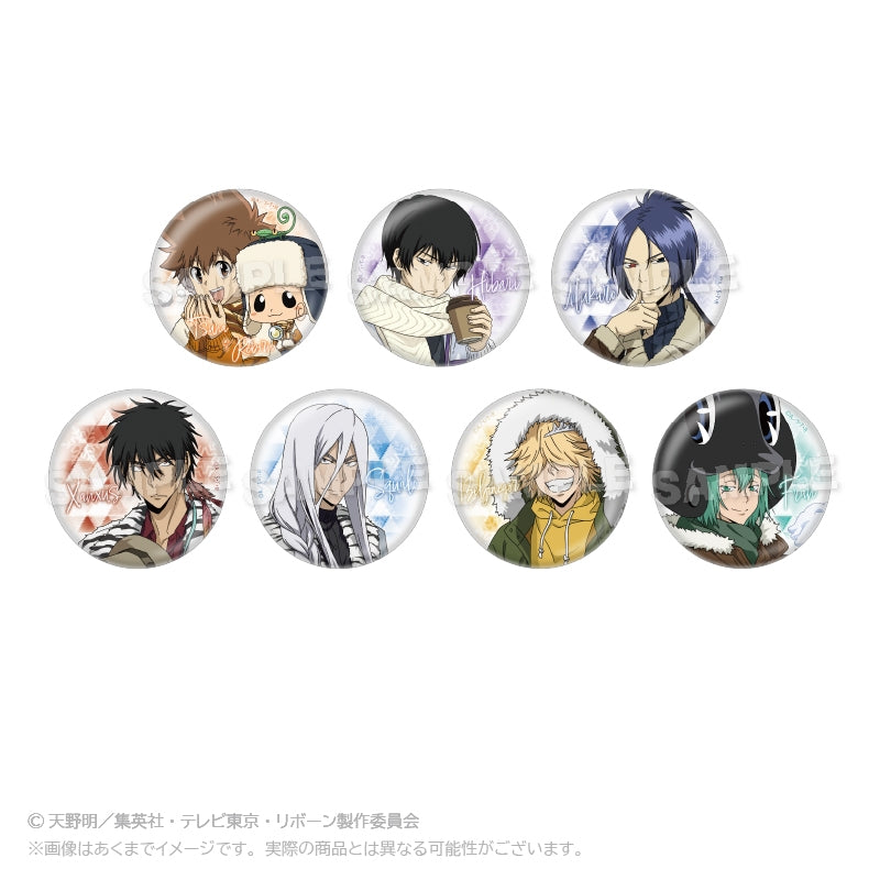 Katekyo Hitman REBORN! Trading Badges Fluffy Winter ver.