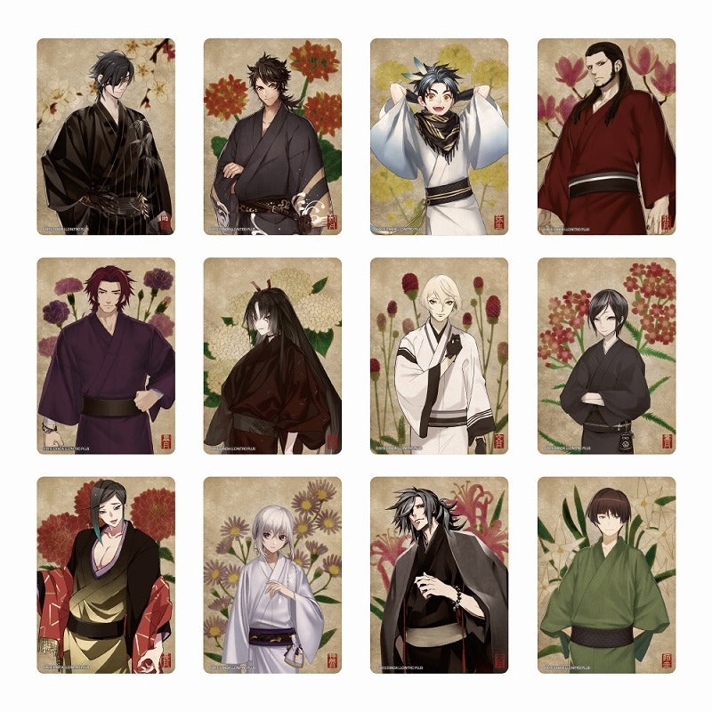 Touken Ranbu ONLINE Hanakoyomi Emaki 2nd Edition Trading Mini Clear Cards