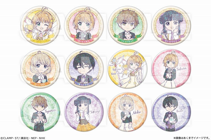 Cardcaptor Sakura Clear Card Arc Trading Holographic Can Badges Vol.2( 1 Random)