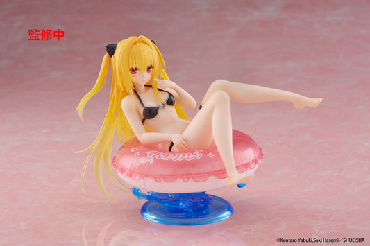 (Pre-Order) To Love-Ru Darkness Aqua Float Girls Figure Golden Darkness( 10CM)