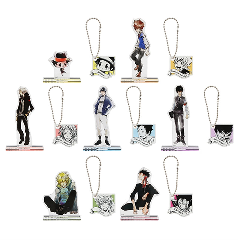 Tutor Hitman REBORN! Acrylic Figure & Charm Collection Vol. 1 (7 types in total / 1 random type included)