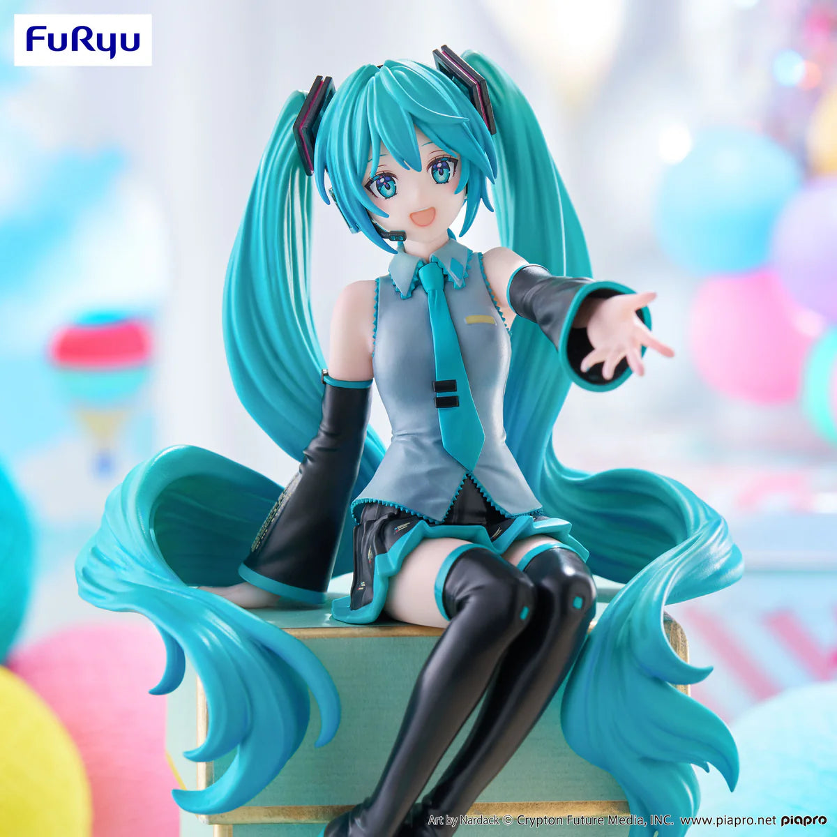 Pre-Order Hatsune Miku FuRyu Noodle Stopper Figure -Hatsune Miku Nardack ver