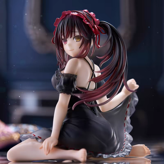 Pre-Order DATE A LIVE V Kurumi Tokisaki Desktop Cute Figure Nightware Ver