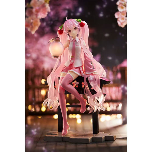 Pre-Order Hatsune Miku AMP Figure - Sakura Miku Lantern Ver.