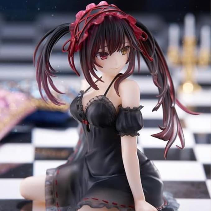 Pre-Order DATE A LIVE V Kurumi Tokisaki Desktop Cute Figure Nightware Ver