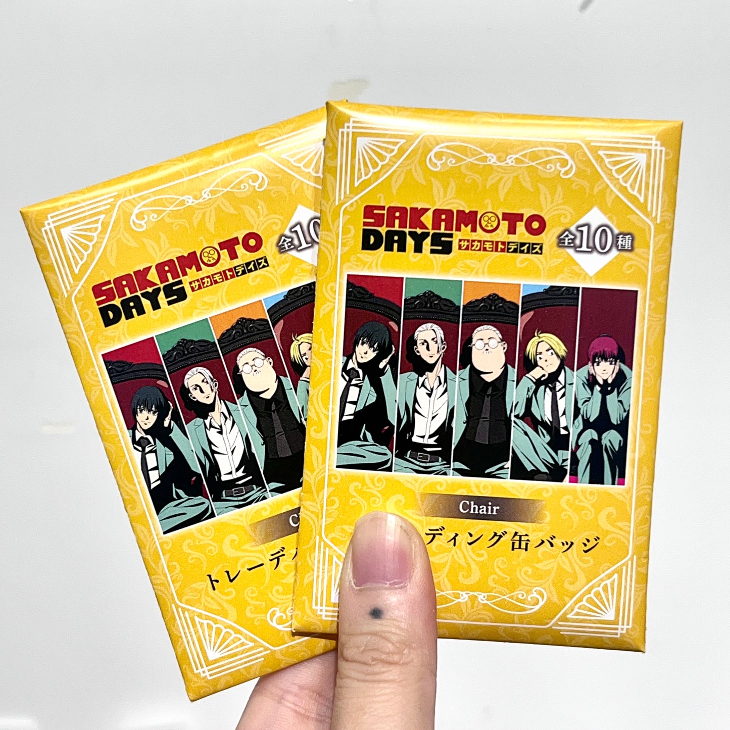 Sakamoto Days Plaza Badge Chair Ver. (1 Random)