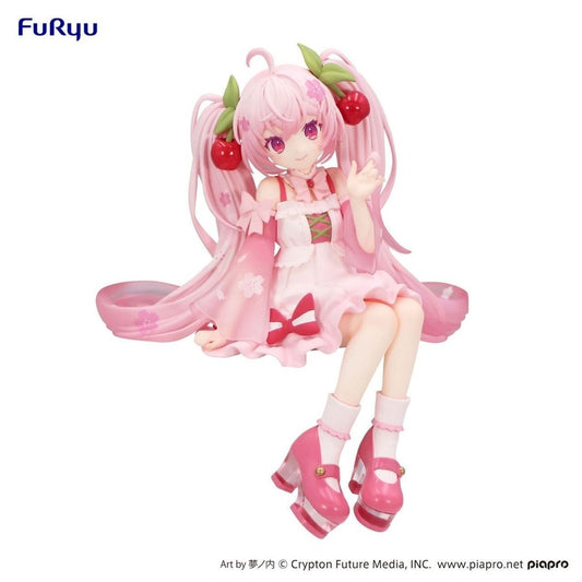 Pre-Order Hatsune Miku Noodle Stopper PVC Statue Sakura Miku
