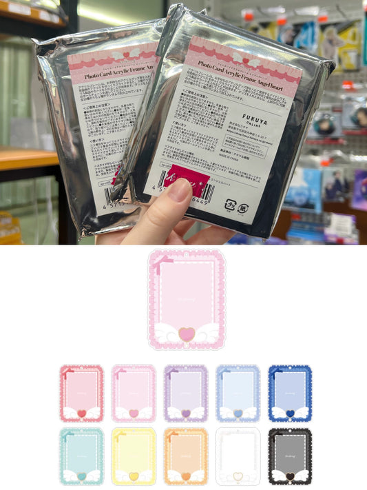 Fukuya Photo Card Acrylic Frame Angel Heart (1 Random)